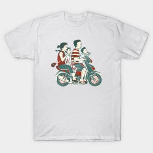 People of Bali - Family Ride T-Shirt